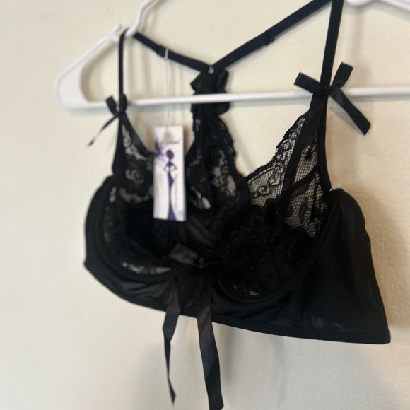 NWT victory of Cupid medium, sexy mesh unlined bra - Picture 4 of 10